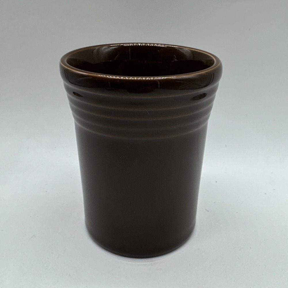 FIESTA WARE 3.75" Retired 6 oz Juice Cup Tumbler Chocolate